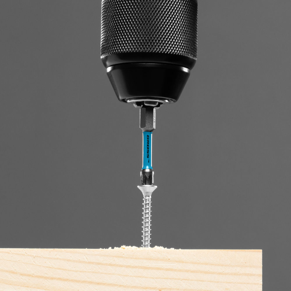 Бита торсионная PZ2 x 50 мм, для ударных шуруповертов, 10 шт. Gross (11495)