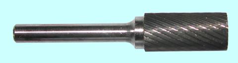Борфреза тв.спл. цилиндр. d10х20х6х65 спиральная насечка (А10 20М06) CNIC