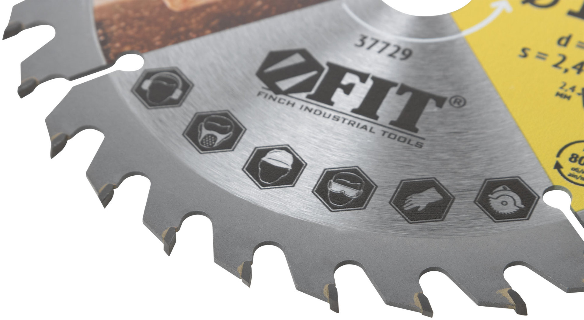 Диск пильный для циркулярных пил по дереву 160 х 20/16 х 32T (37729)