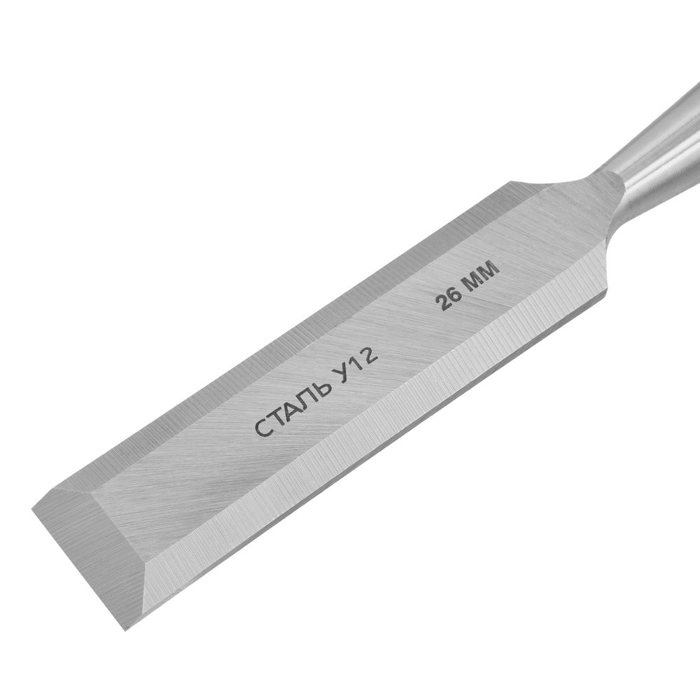 Долото-стамеска, 26 мм, двухкомпонентная рукоятка Сибртех