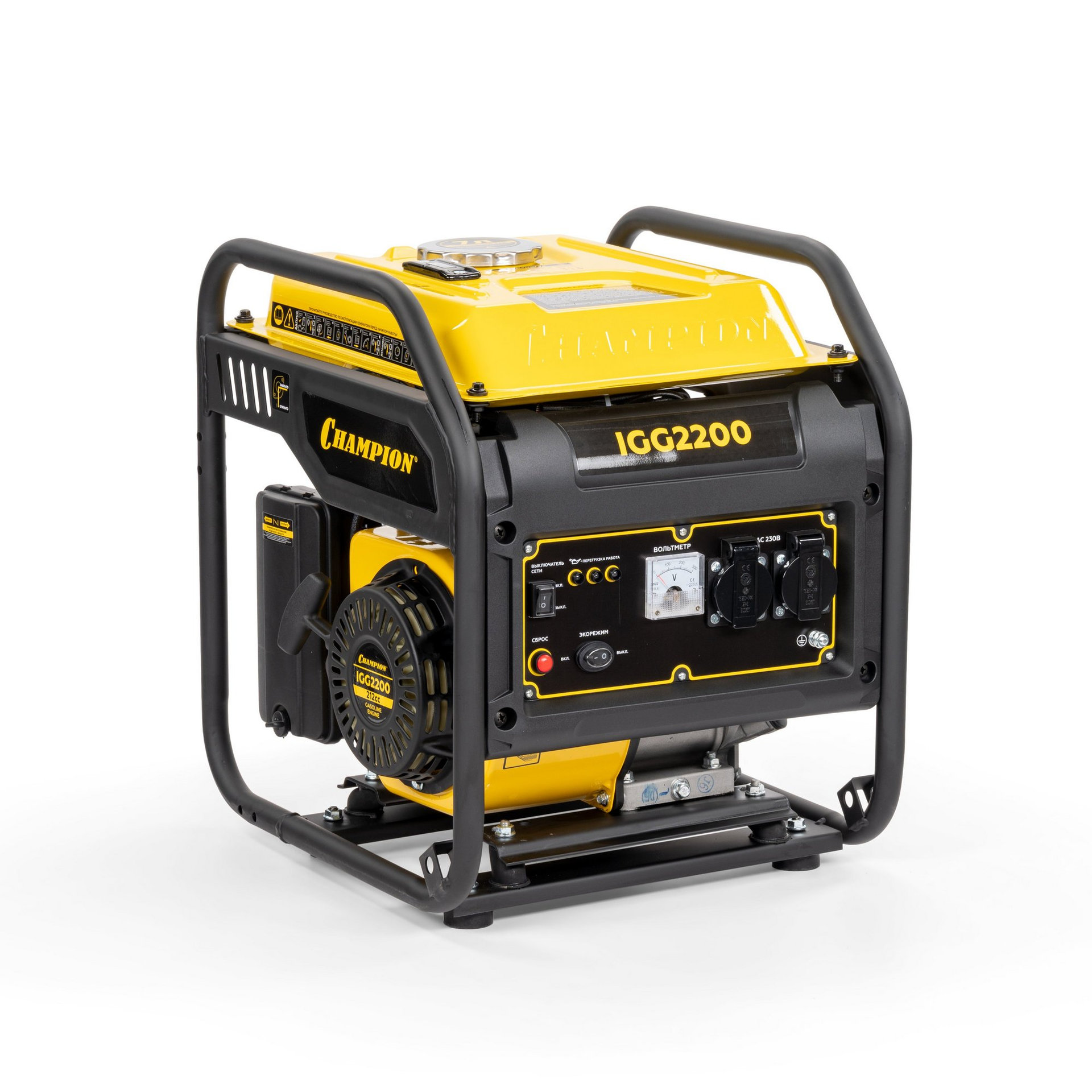 Генератор CHAMPION IGG2200 (2/2,1кВт, 7лс, 7л, 25кг) (IGG2200)