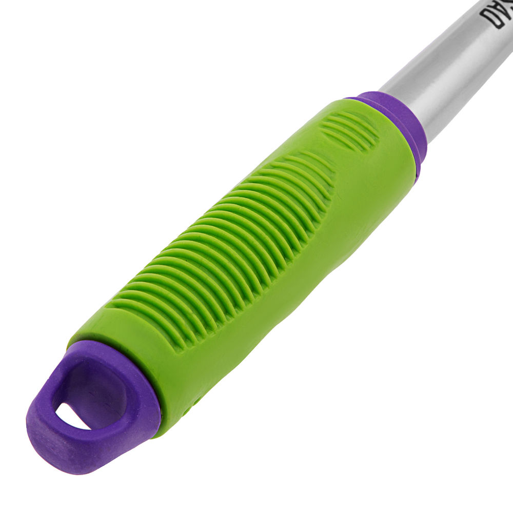 Грабли веерные 9 - зубые, 130 х 420 мм, стальные, пластиковая рукоятка, Connect, Palisad (63007)