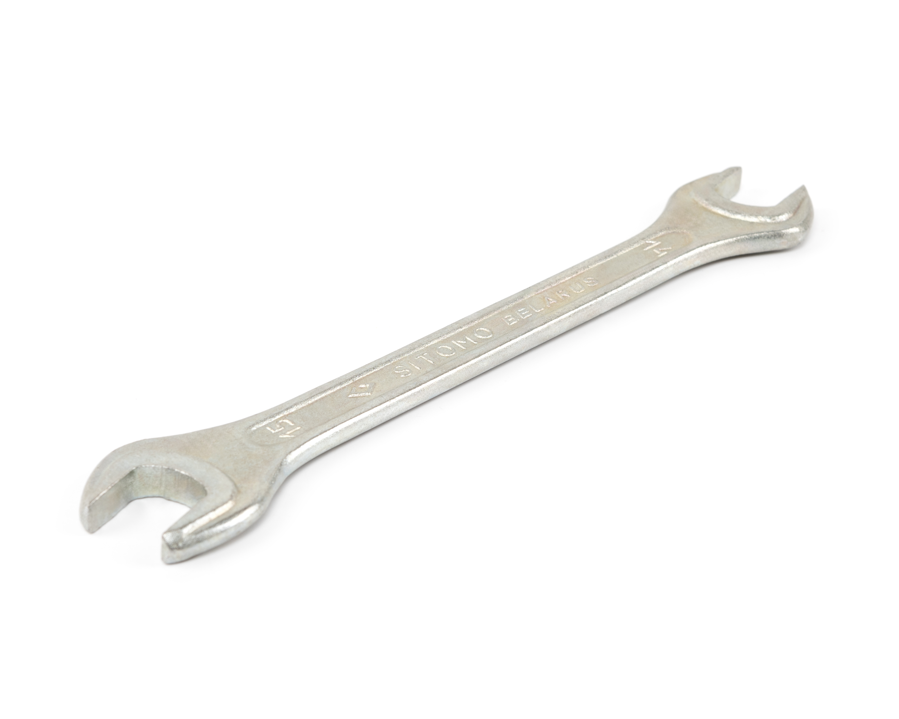 Ключ гаечный рожковый двусторонний 14x15 оцинкованный SITOMO BELARUS