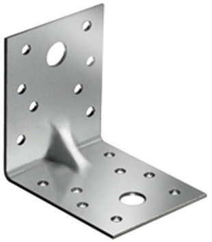 Крепежный усиленный уголок KUU 130 х 130 х 100 х 2 (30030)