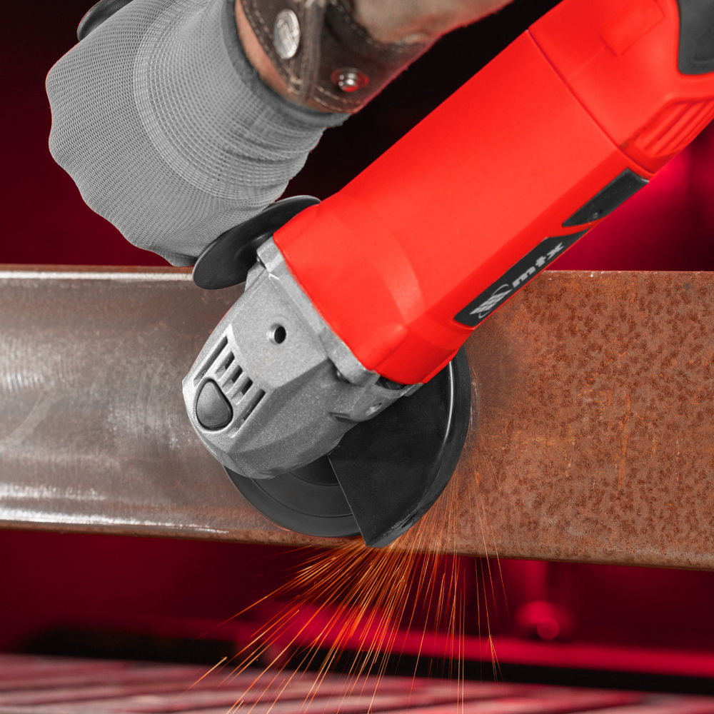 Круг абразивный на ворсовой подложке под липучку, P 40, 115 мм, 10 шт Matrix (73815)