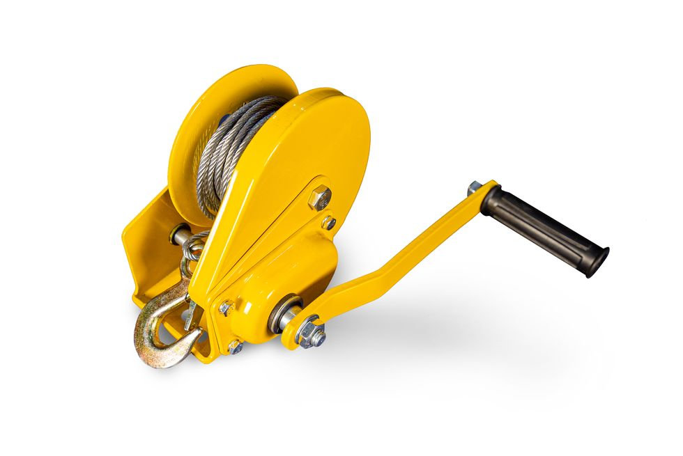 Лебедка ручная TOR ЛБ-1800 (BHW) г/п 0,81 т длина троса 20 м (113055)