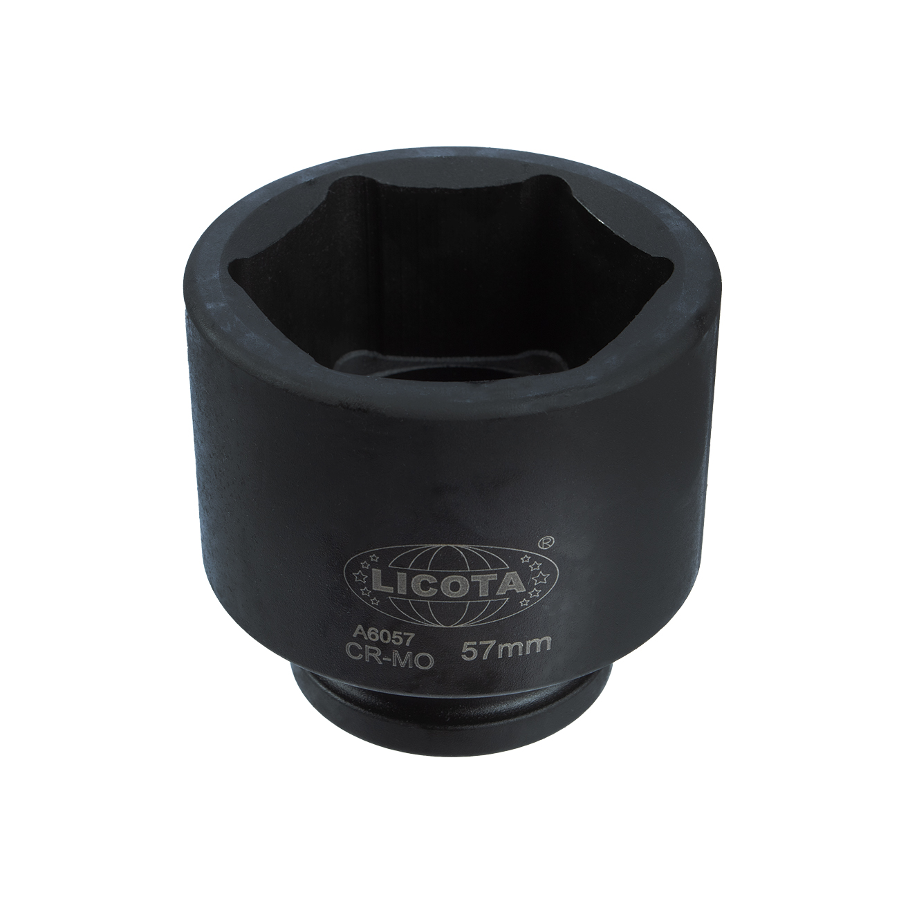 Головка торцевая ударная 57 мм, длина 74 мм 3/4 Licota A6057