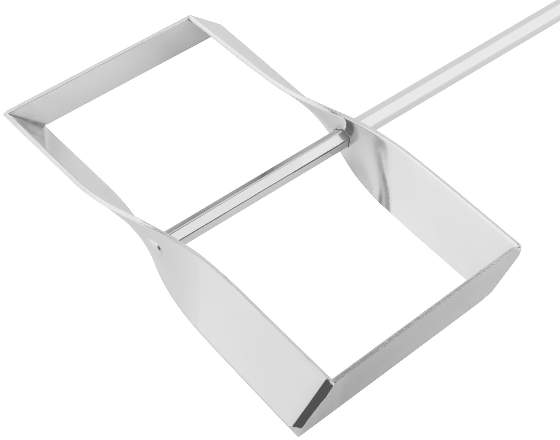 Миксер для строительных смесей оцинкованный усиленный Профи 212х700 мм (04277)