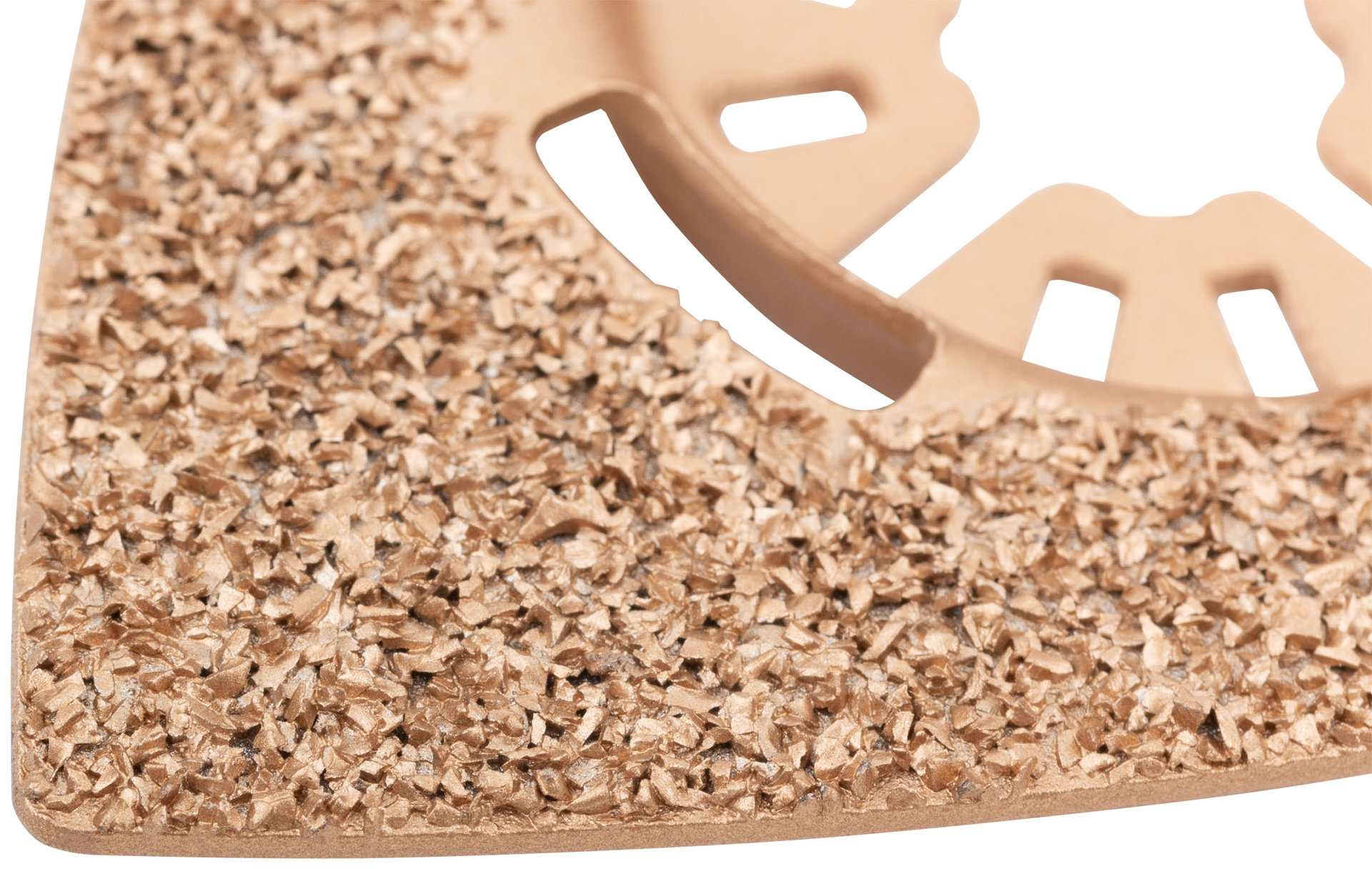 Насадка шлифовальная карбидная треугольная 80 мм (37935)