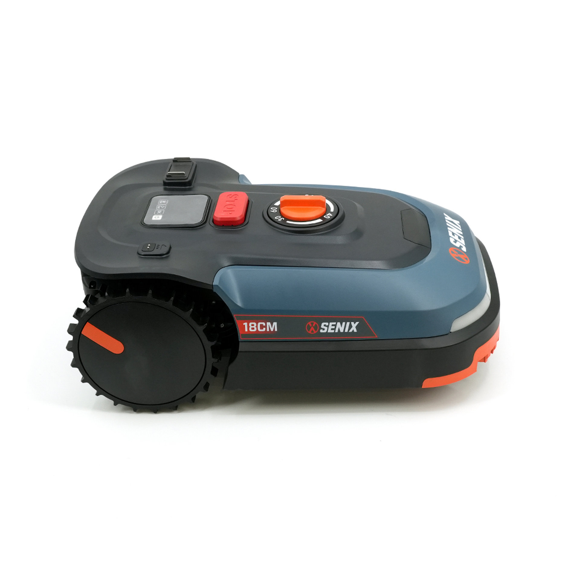 Робот газонокосилка, 18 см, в комплекте 1 батарея 2Ач, Зарядная станция. X2 20В