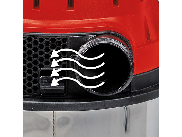 Пылесос строительный Einhell TE-VC 2230 SACL,1400Вт,220мбар,30л,очистка фильтра,розетка (2342465)