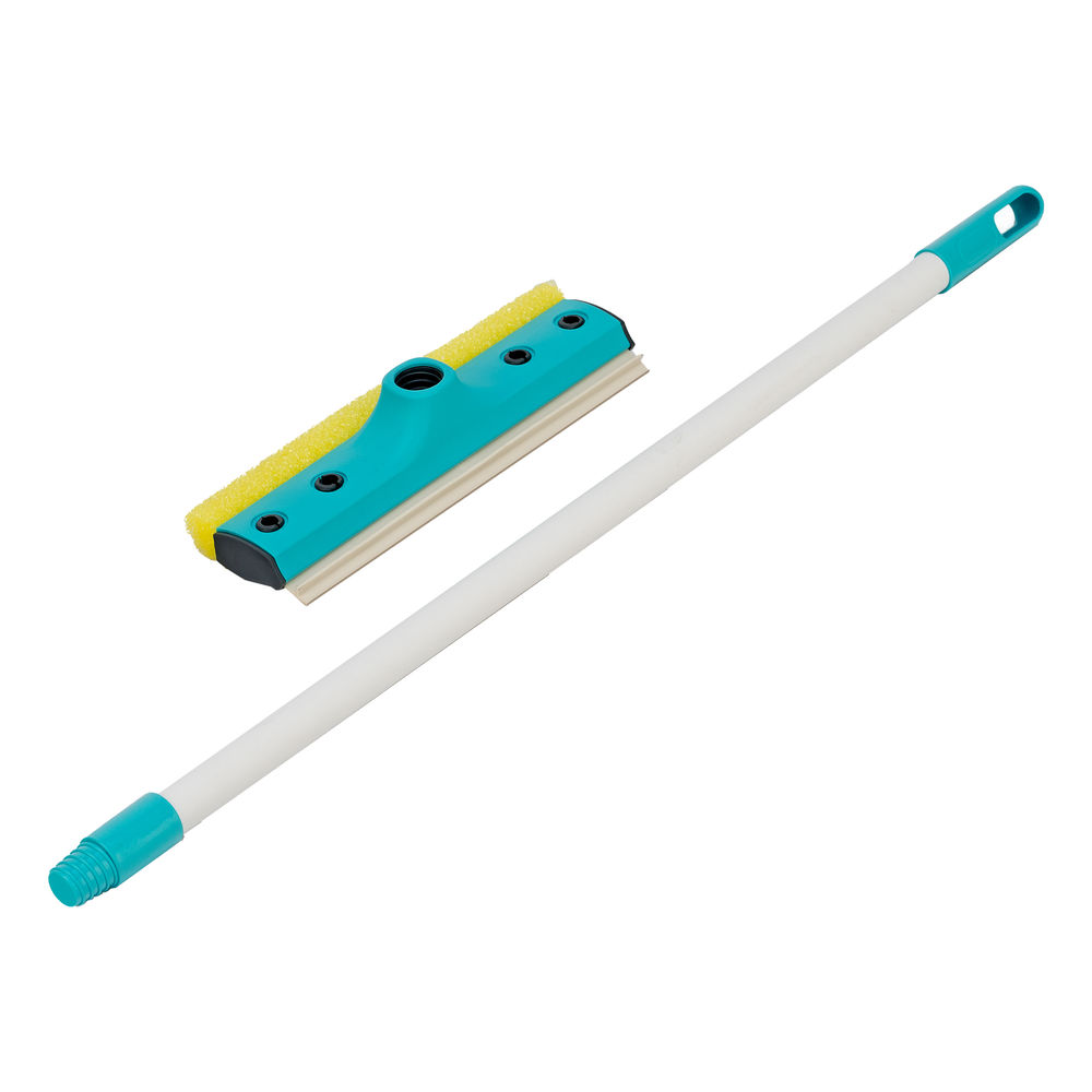 Щетка-окномойка с водосгоном, пластиковый черенок, 640х220 мм, Home Palisad (93591)