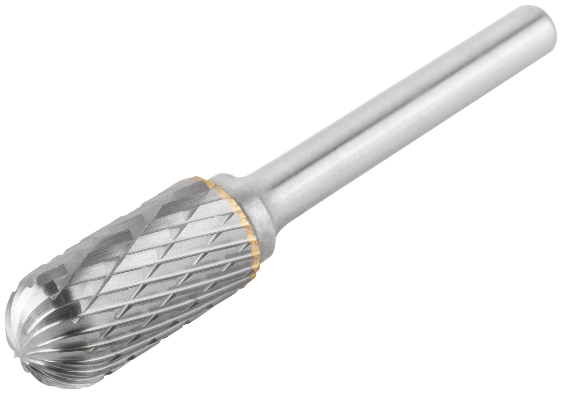 Шарошка карбидная, штифт 6 мм, тип С, цилиндрическая закругленная 12х25х70 мм (36610)