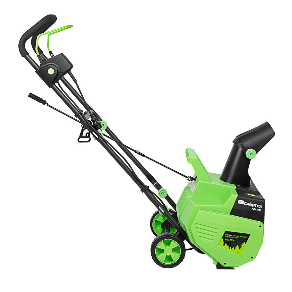 Снегоуборочная машина электрическая ЭСБ-2000, 2 кВт Сибртех (97620)
