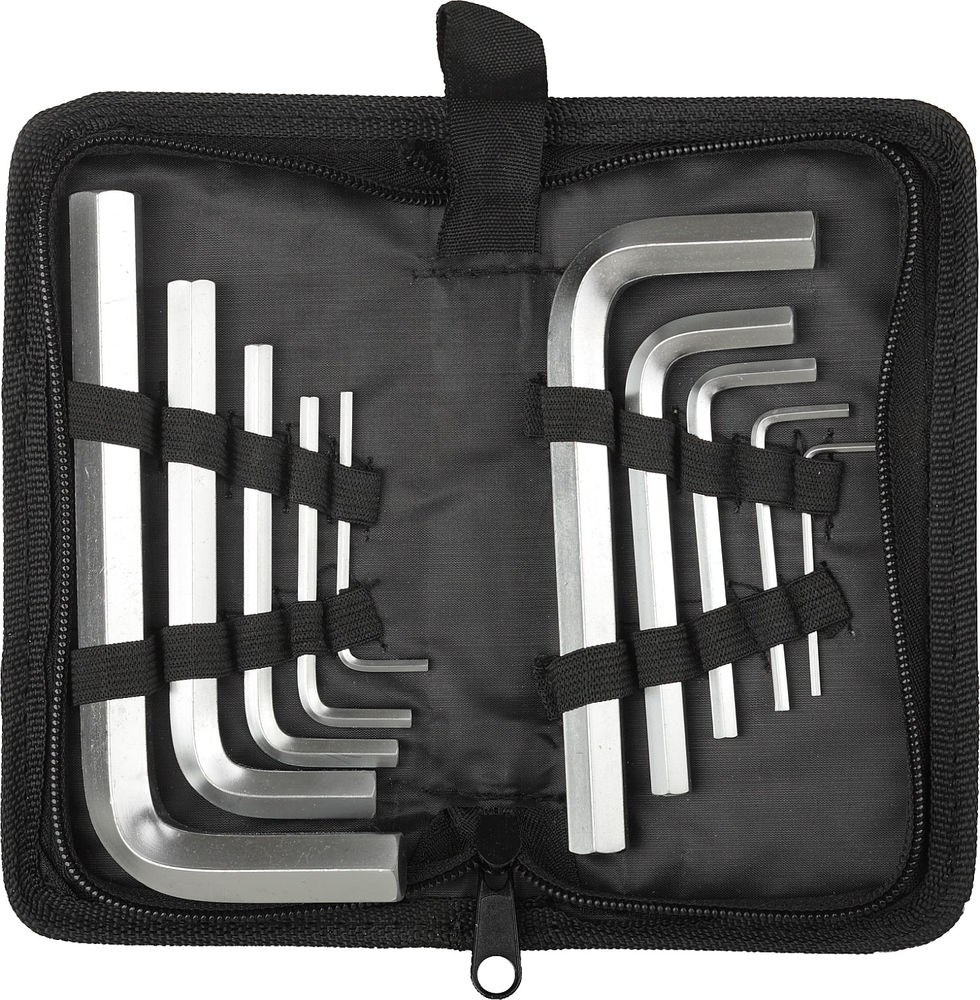 Набор коротких имбусовых ключей 10 шт STAYER 2740-H10