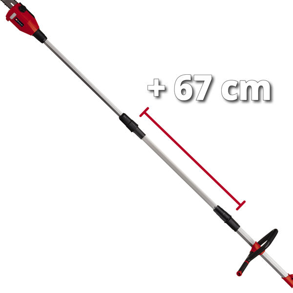 Высоторез-коса акк.4 в одном Einhell GE-LM 36/4in1 Li,2х18В,коса нож/леска,кусторез,ц.пила,без АКК (3410901)