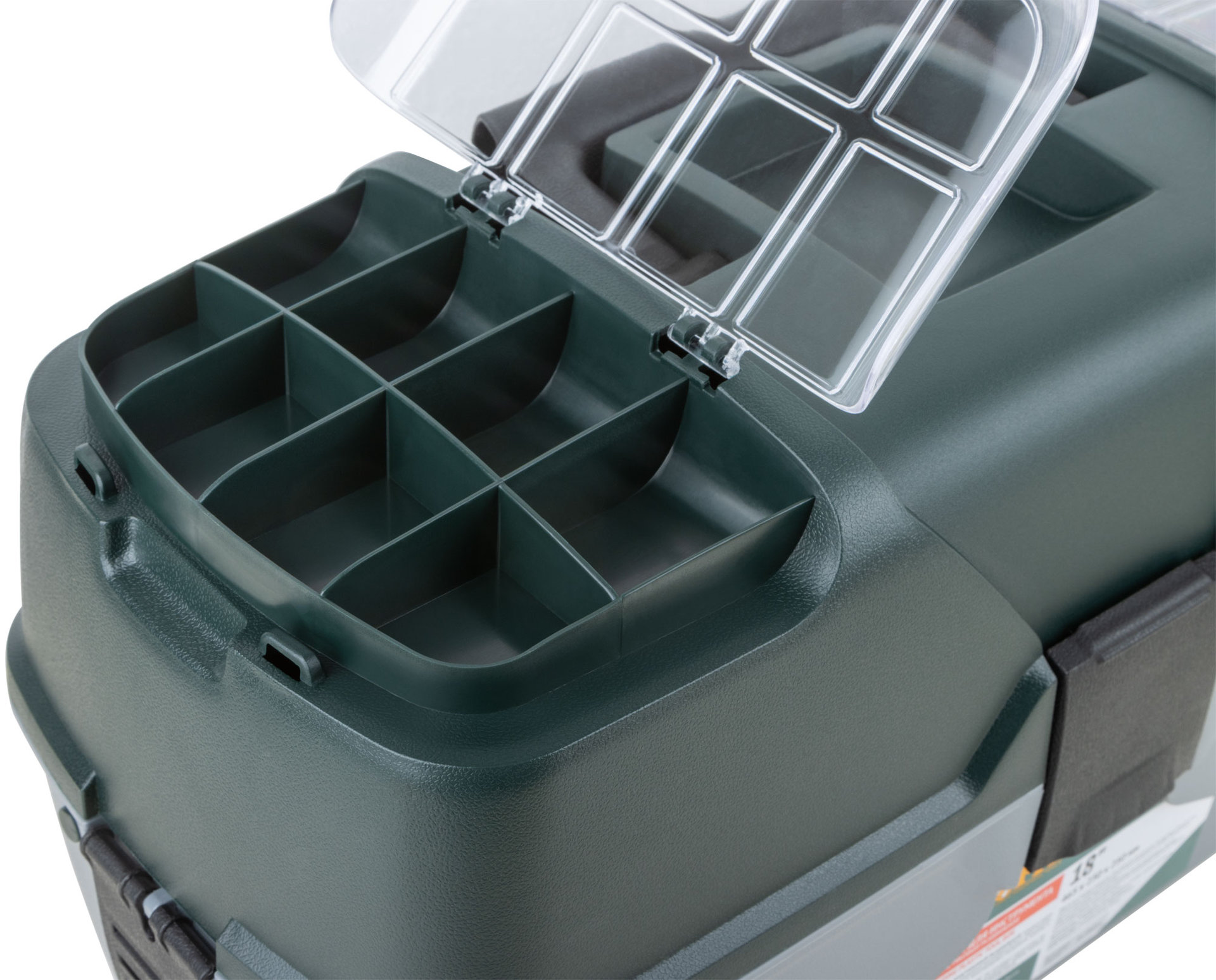 Ящик для инструмента раздвижной пластиковый с 3-мя кантилеверами отделениями 18 ( 465х230х250 мм )