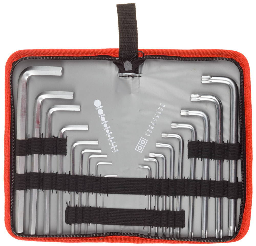 Набор ключей имбусовых 18 шт ЗУБР 27463-H18