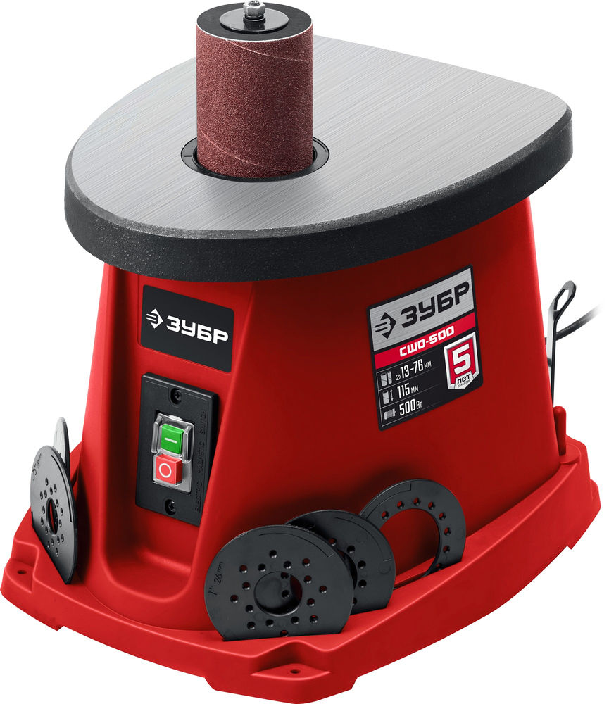 Станок шлифовальный осцилляционный шпиндельный d 13,19,26,38,51,76?115 500 Вт ЗУБР СШО-500