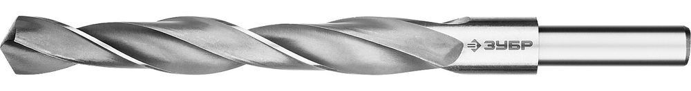 Сверло по металлу с проточенным хвостовиком 14.0 x 160 мм сталь Р6М5 класс В ЗУБР ПРОФ-В Профессионал 29621-14