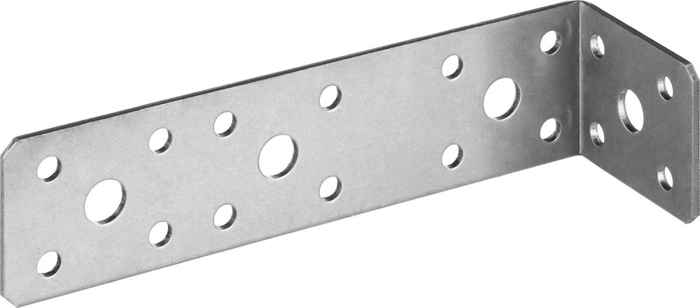 Асимметричный крепежный уголок 35 x 40 x 140 x 2 мм цинк ЗУБР УКА-2.0 310156-35