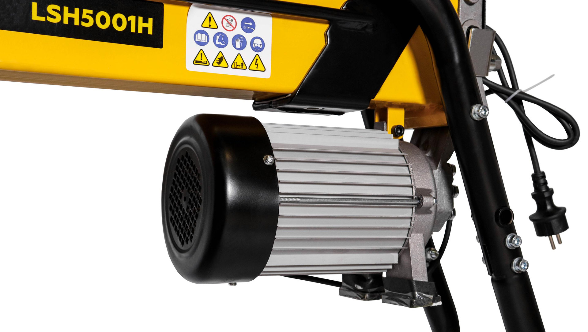 Дровокол CHAMPION LSH5001H (2,2кВт 5т 49,8кг высота1030мм,стойка+насадка для колки дров на 4 части) (LSH5001H)