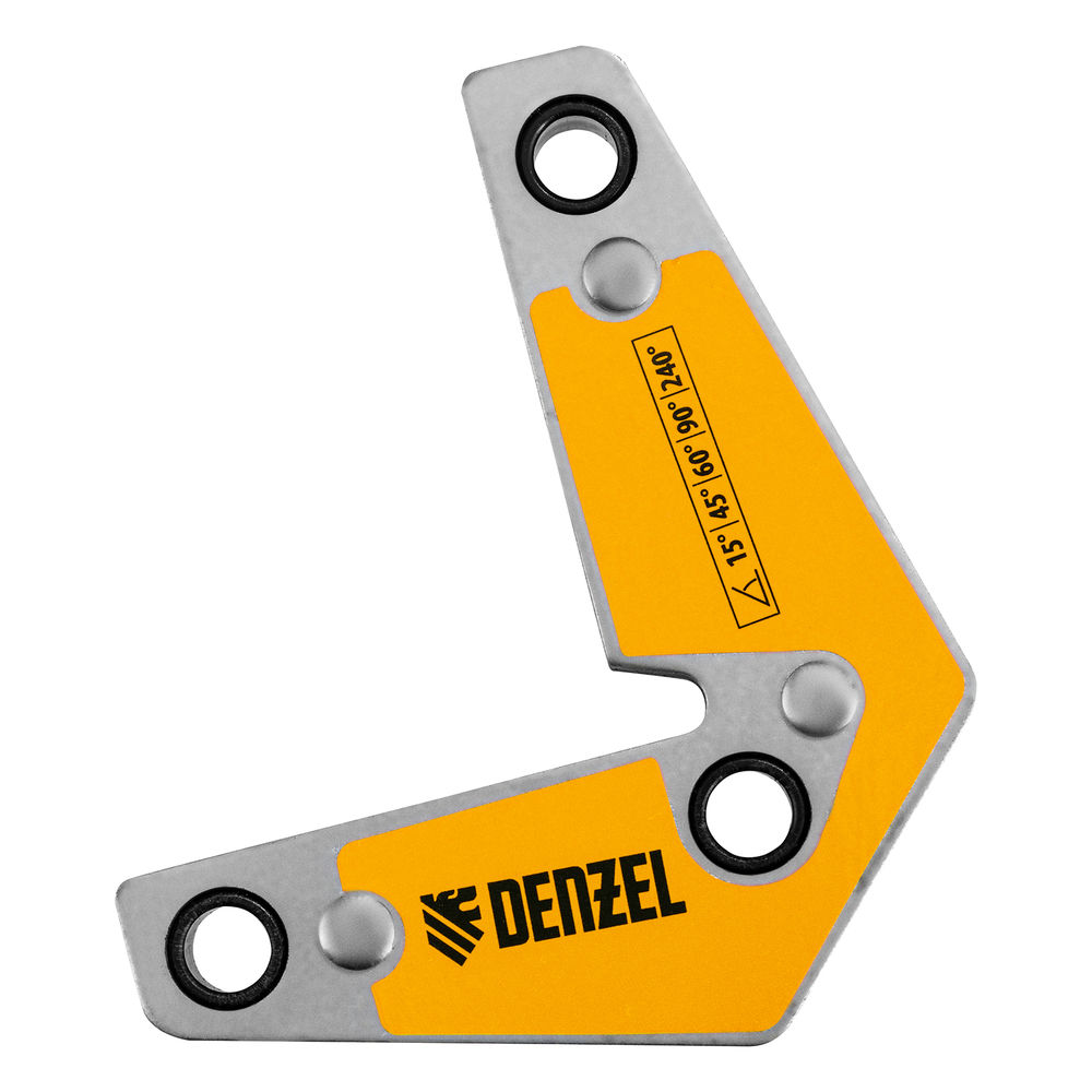 Фиксатор магнитный для сварочных работ усилие 25 LB, 30х45х60х75х90х135 град. Denzel (97566)