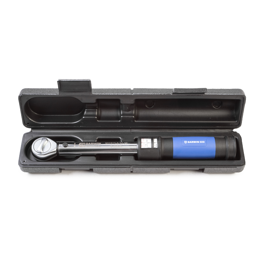 Динамометрический ключ 6-30 Нм, двухстороннего действия с приводным квадратом 3/8 501513-6-30-38 GARWIN INDUSTRIAL