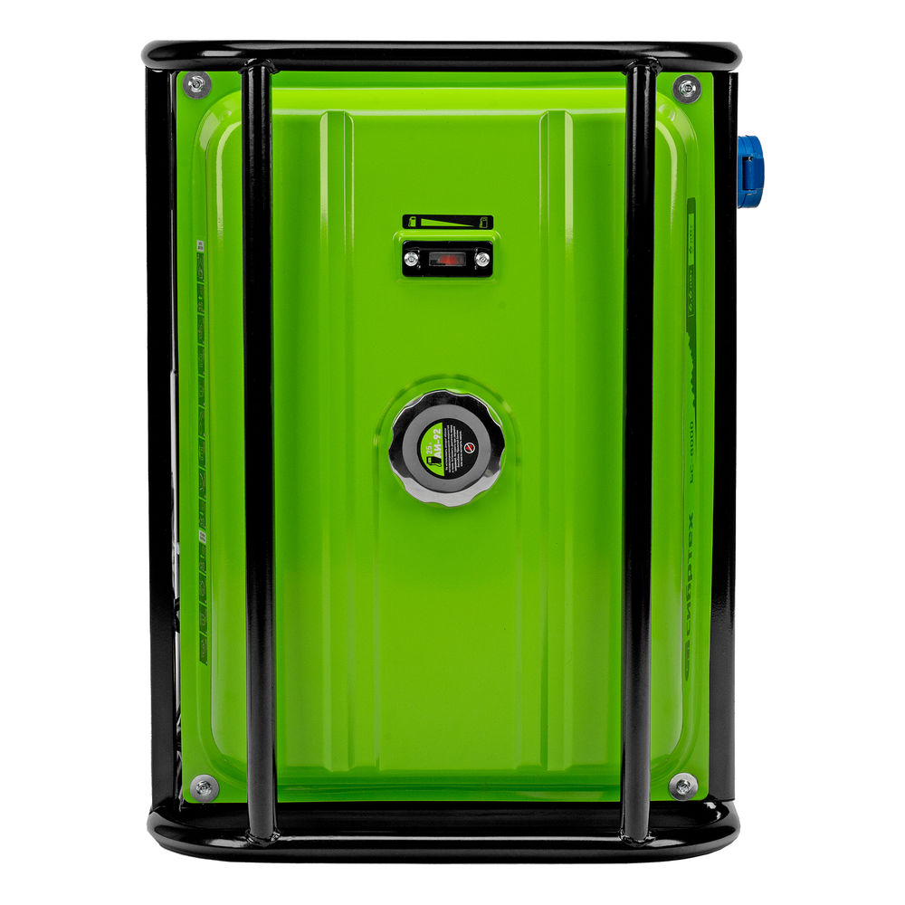 Генератор бензиновый БС-8000, 6,6 кВт, 230В, четырехтактный, 25 л, ручной стартер Сибртех (94547)