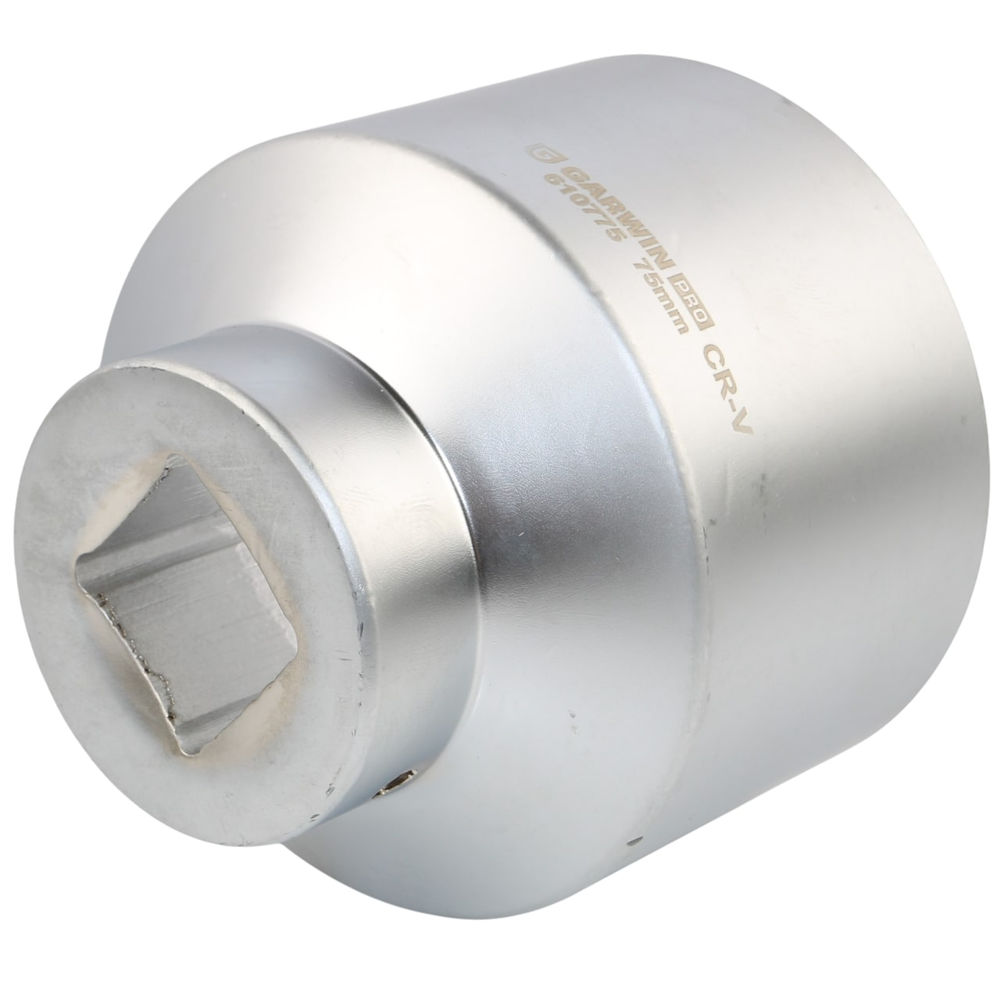 Головка, 1, 75 мм, торцевая, 12-гранная, GARWIN PRO, 610775-75