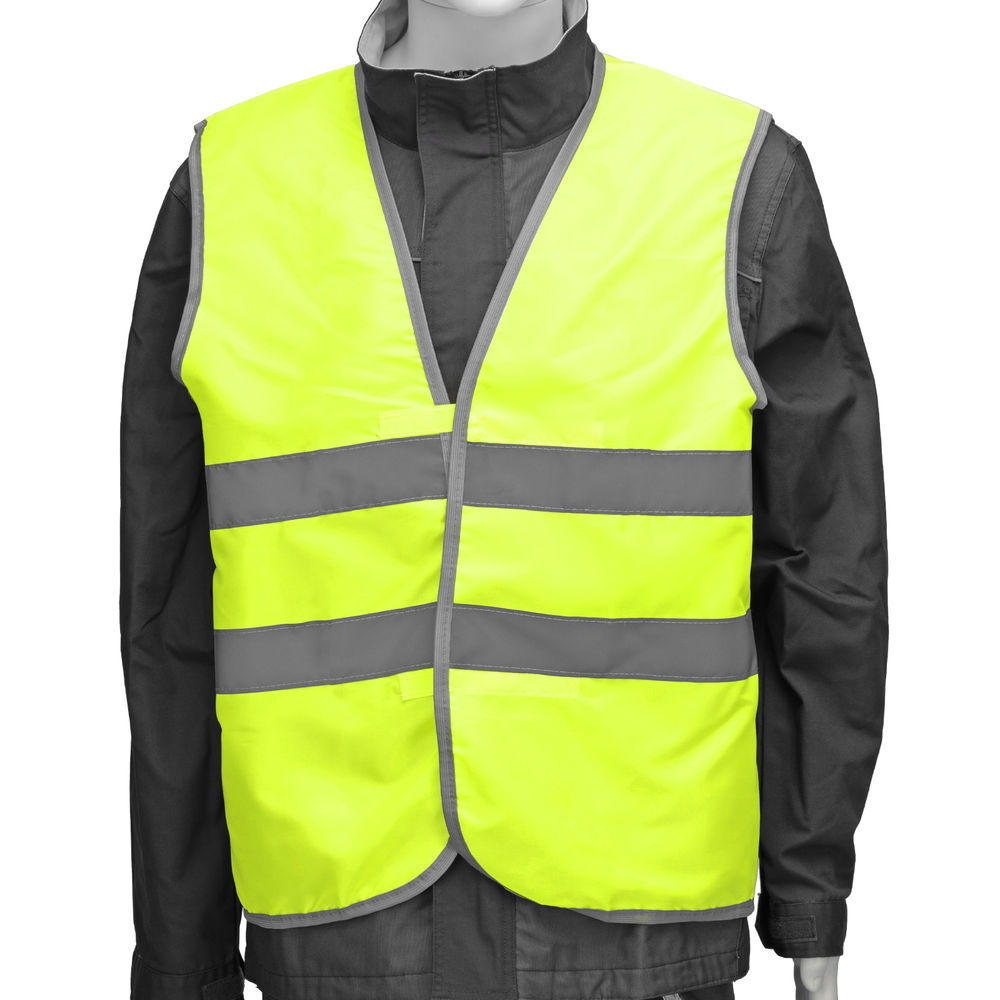 Жилет сигнальный, желтый, размер XXL Сибртех (89516)