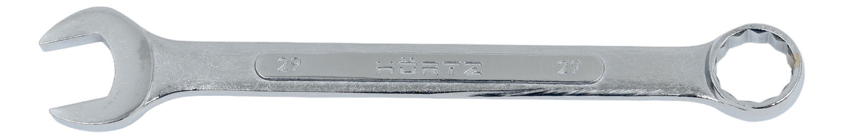 Ключ гаечный комбинированный 29х29 мм хромирование HORTZ