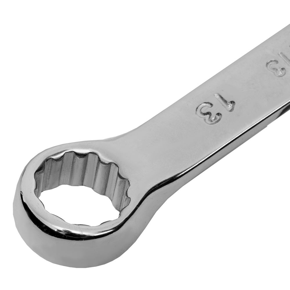 Ключ комбинированный, 13 мм, CrV, полированный хром Matrix