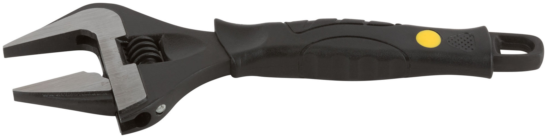 Ключ разводной Контур, узкие губки, шкала, экстра увелич.захват, ПВХ накладка на ручку 250 мм ( 50 мм )