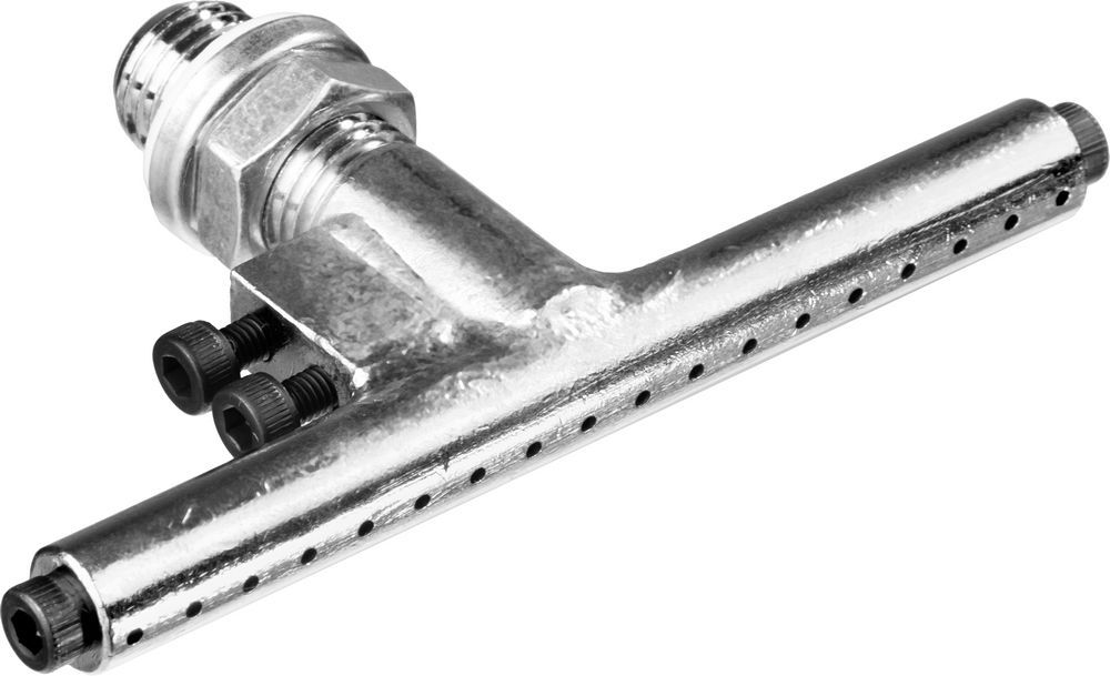 Запасное сопло для пистолетов Industrial-ХХХ, 1.2 мм, 75 мм, 18 отверстий, Т-образное KRAFTOOL 06884-18-1.2