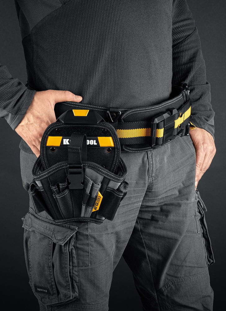 Кобура для шуруповерта большая с быстросъёмным креплением FastClip KH-17 KRAFTOOL 38768