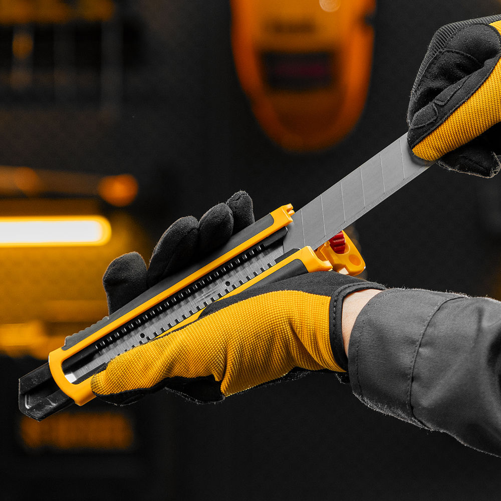 Лезвия, 25 мм, сталь SK5 - 0,7 мм, 5 штук Denzel (79316)