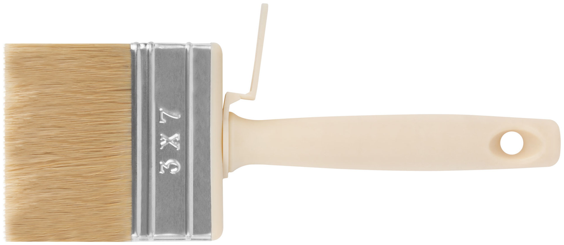 Макловица, натур. светлая щетина, пласт. корпус, мини 30 x 70 мм (01661)