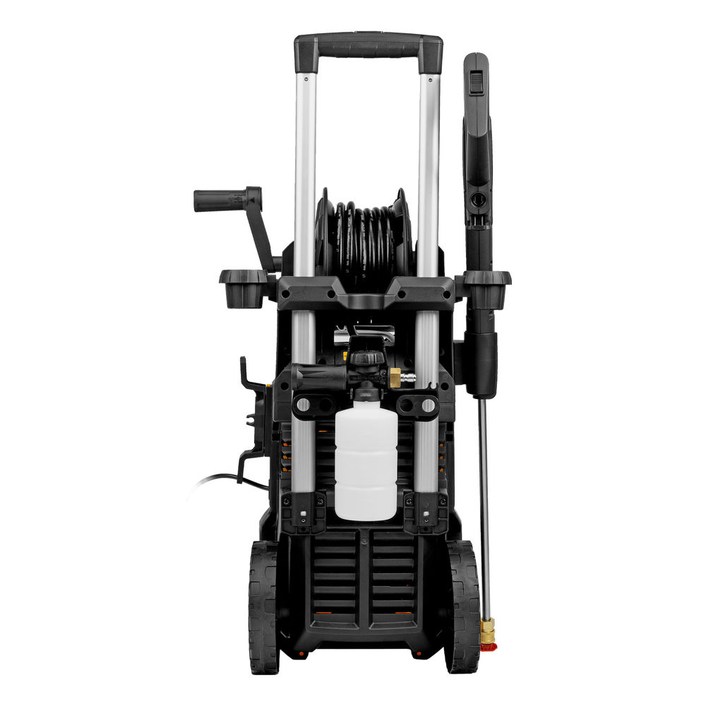 Моечная машина высокого давления R-200D, 2400 Вт, 200 бар, 420 л/ч, с барабаном// Denzel (58264)