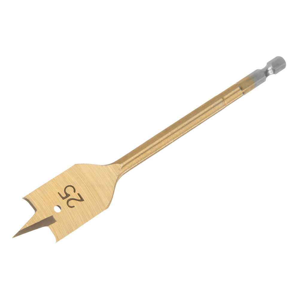 Набор сверл перовых по дереву, 10-12-14-16-18-20-22-25 мм, 8 шт, деревянный кейс Matrix (70441)