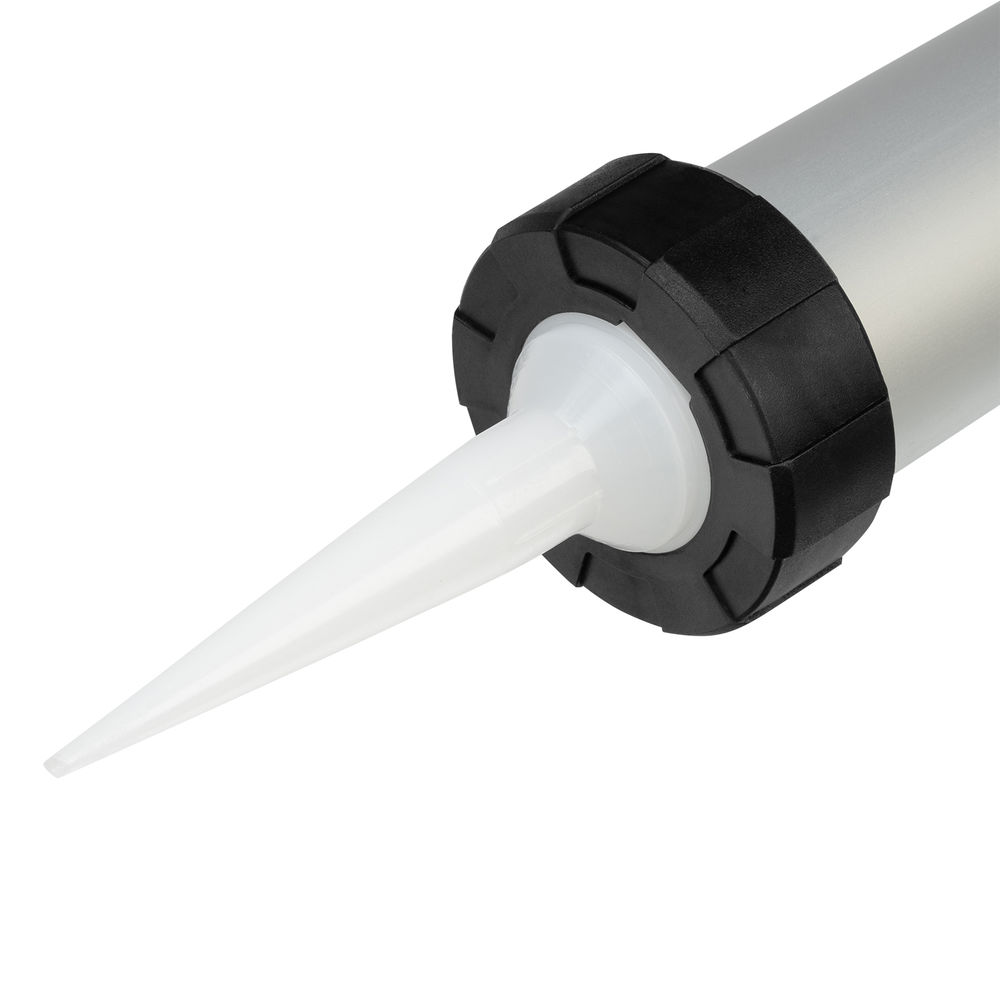 Пистолет для герметика, 400 мл, закрытый, алюминиевый корпус, круглый шток 8 мм Sparta (886475)