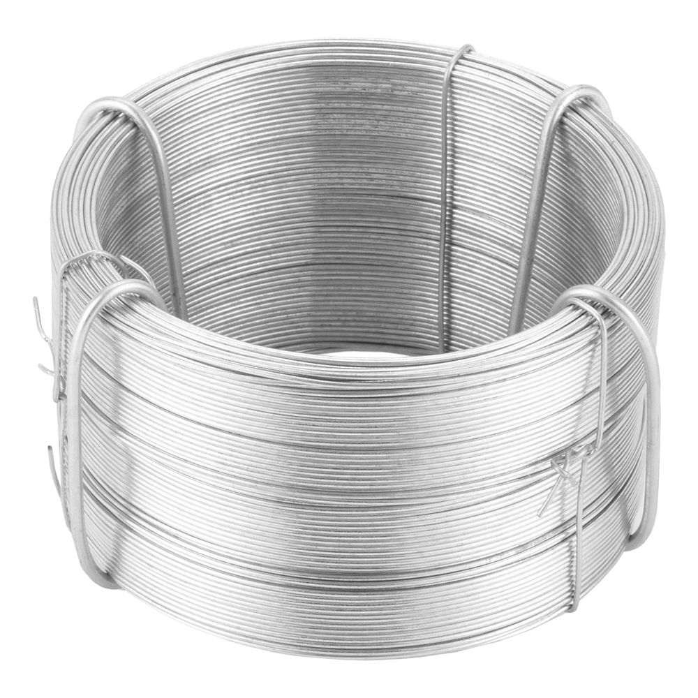 Проволока стальная, оцинкованная 0.7 мм, длина 75 м Сибртех (47751)