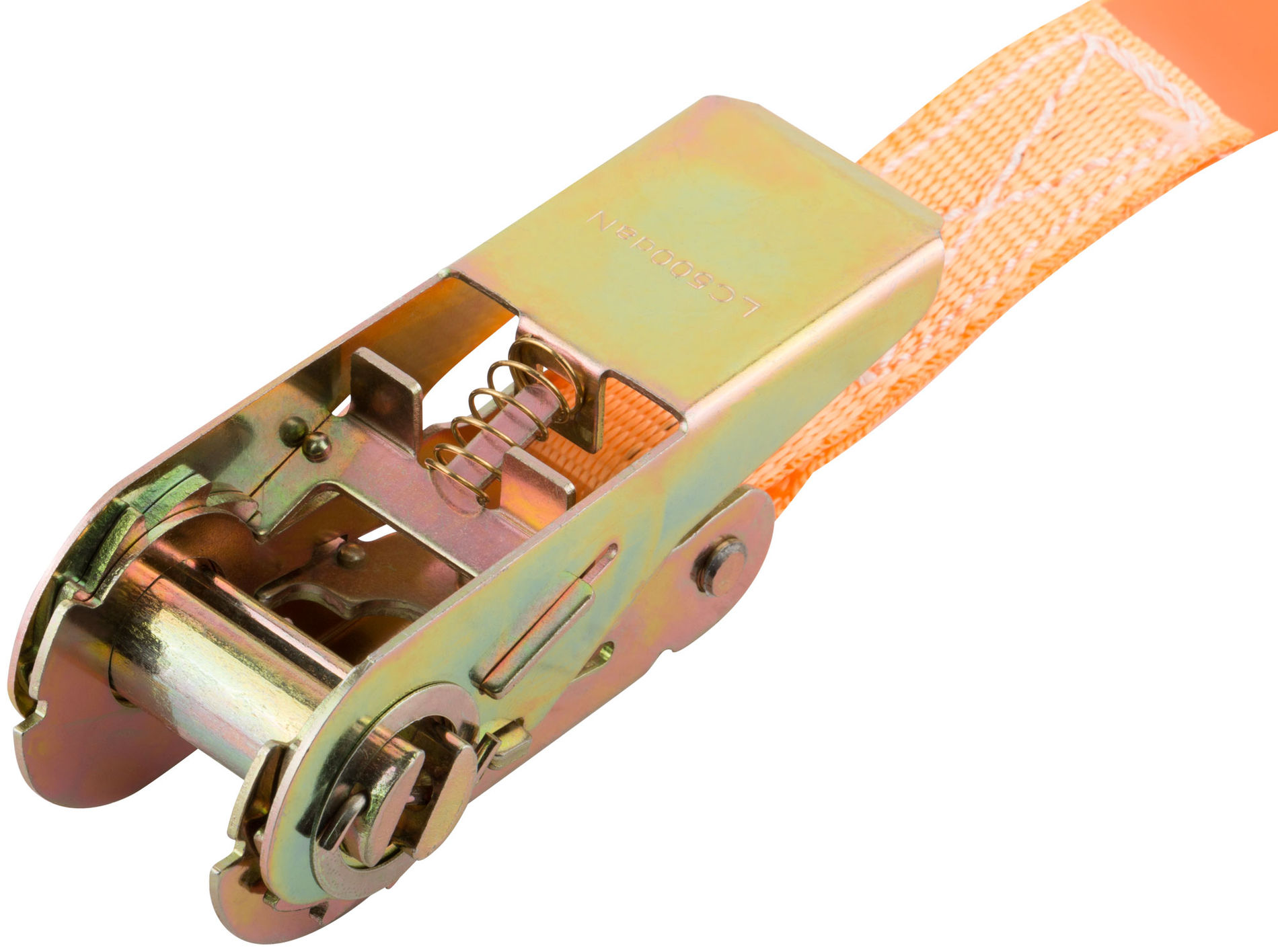 Ремень для крепления груза, храповый механизм, лента 25 мм х 5 м, 800 кг (77-253)