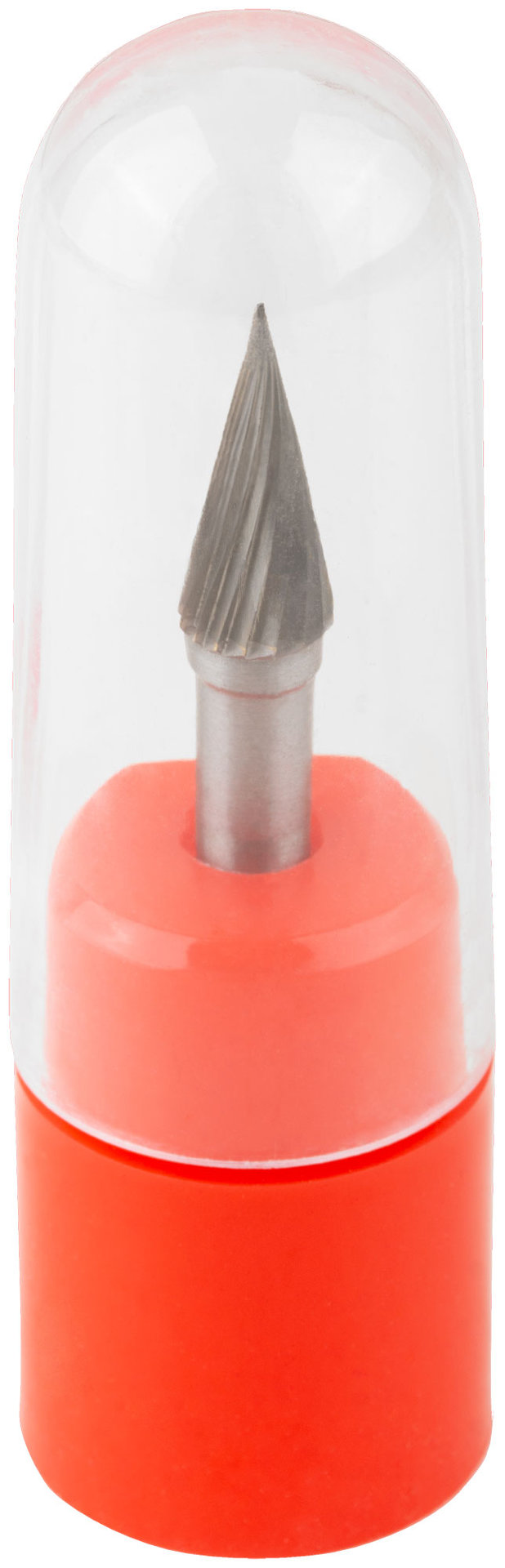 Шарошка карбидная Профи, штифт 6 мм, коническая (36596)