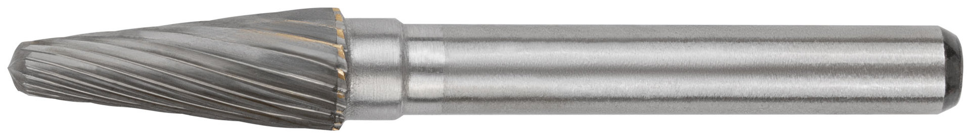 Шарошка карбидная Профи, штифт 6 мм, коническая с закруглением (36595)