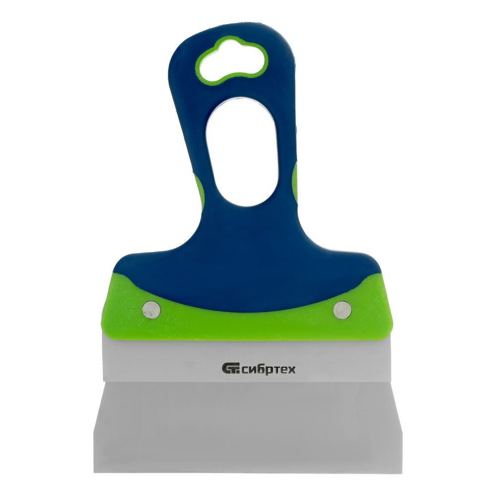 Шпатель фасадный, нержавеющая сталь, 150 мм, двухкомпонентная ручка Сибртех (85572)