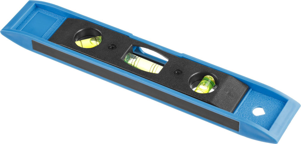 Магнитный пластмассовый уровень 230 мм СИБИН МИНИ 3453