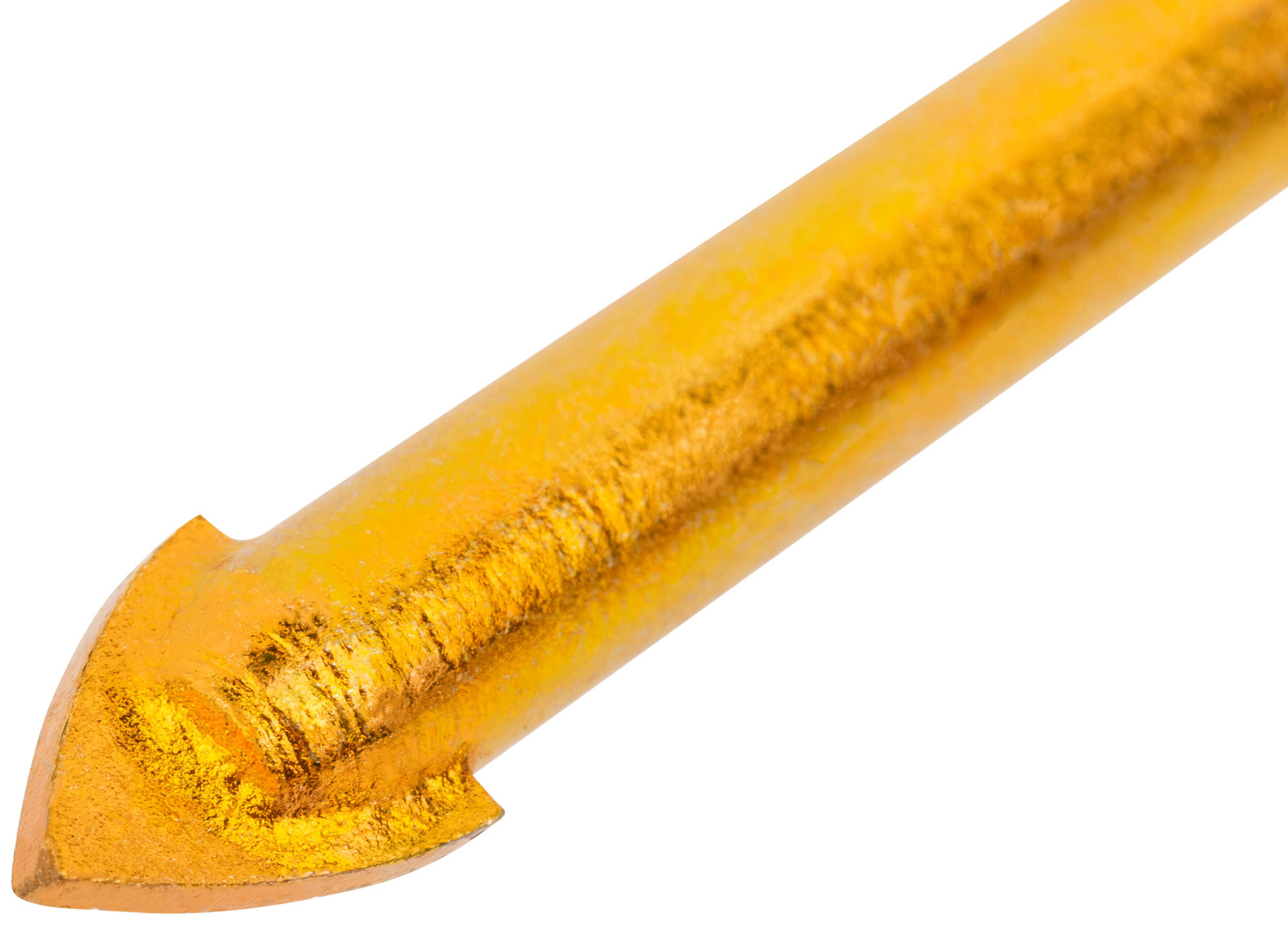 Сверло универсальное по кафелю, стеклу, керамограниту, бетону, кирпичу, трехгранный хвостовик, 10х80 мм (35176)