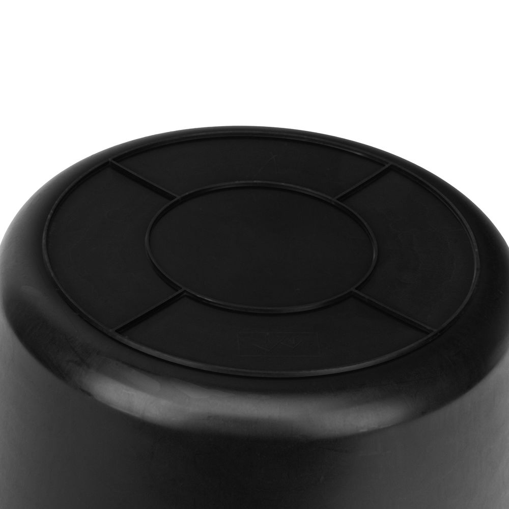 Таз круглый строительный, черный, 30 л, Сибртех (81455)