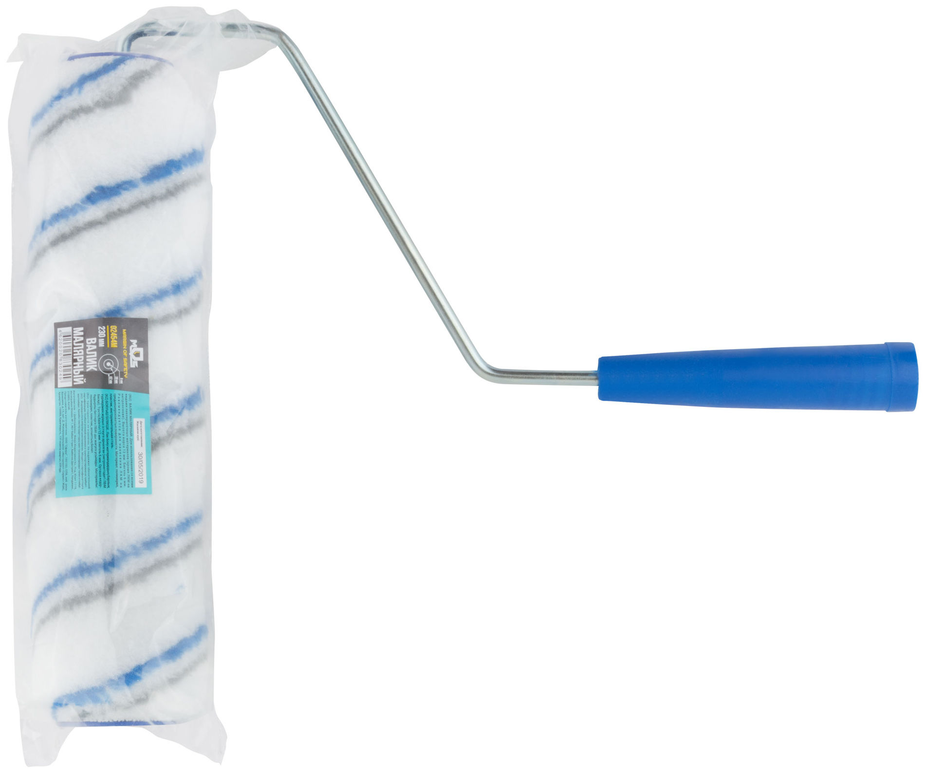 Валик полиакриловый, диам. 38/62 мм, ворс 12 мм, 230 мм (02454М)